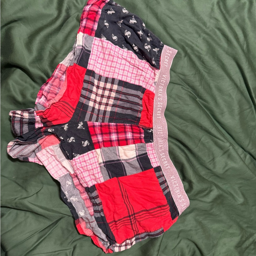Victoria’s Secret Plaid Pj Shorts